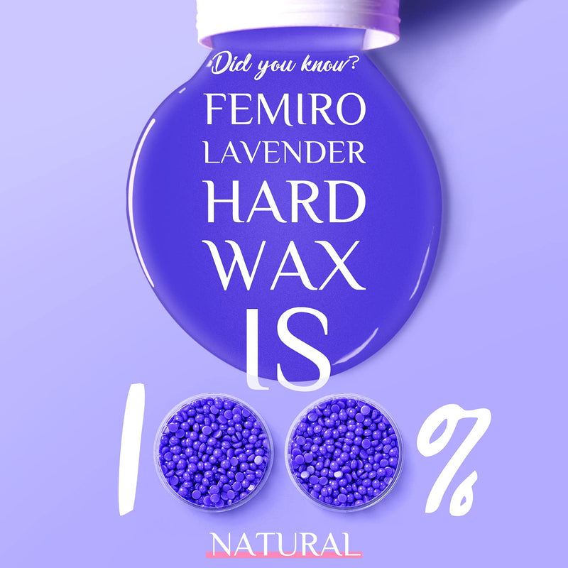 Femiro Complete Home Waxing Kit with 4 Bags of Wax Beads, Pre & Post Wax  Spray, Silicone Wax Pot, Applicator Sticks